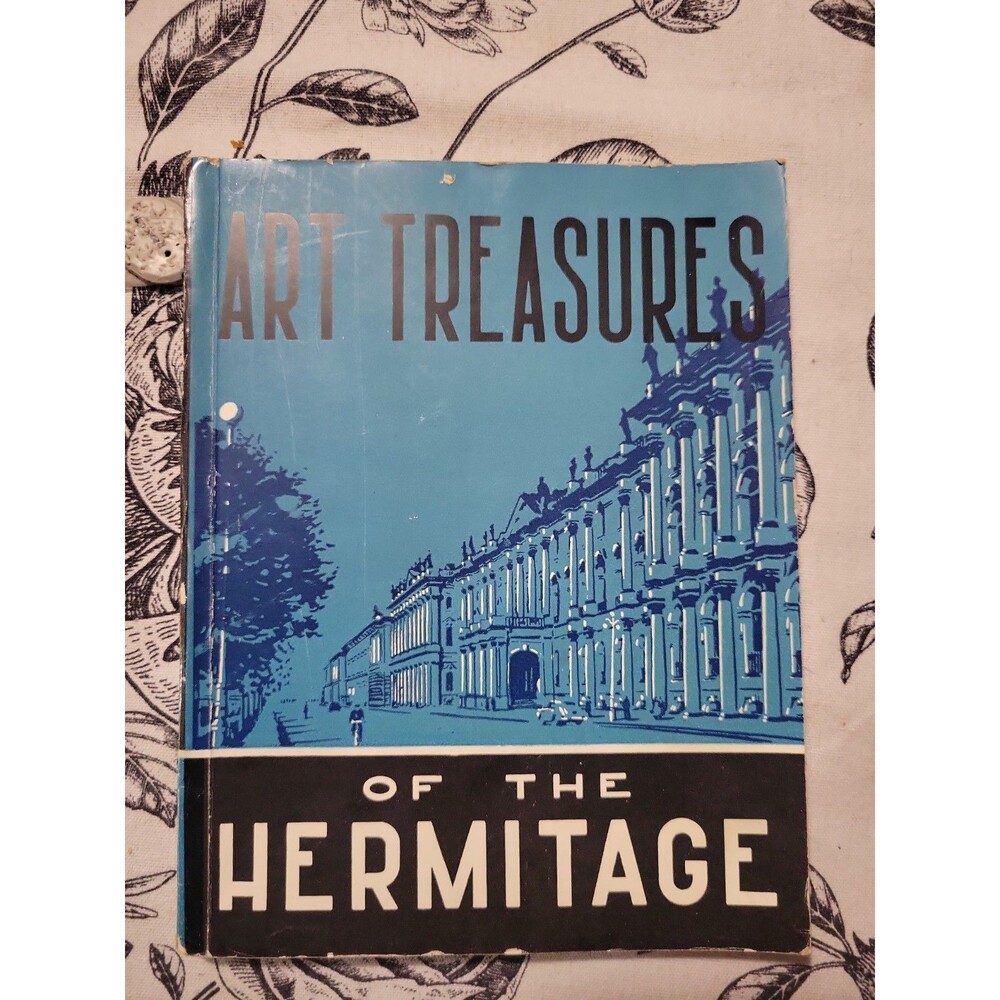 Art Treasures of the Hermitage 1961 Book L. Voronikhina Vtg Museum Russia